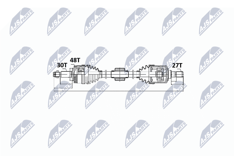 Wał napędowy NTY NPW-KA-327