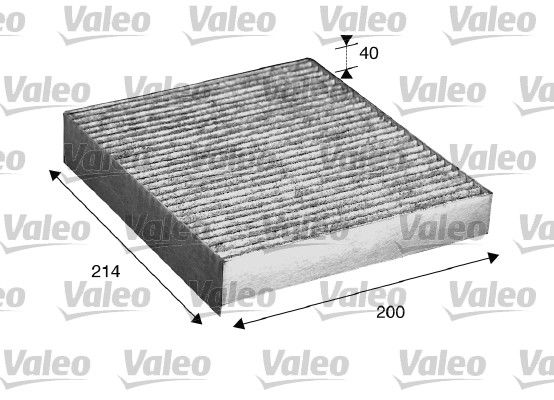 Filtr, wentylacja przestrzeni pasażerskiej VALEO 715533