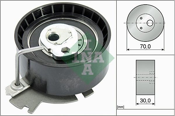 Rolka napinacza, pasek rozrządu INA 531 0632 10