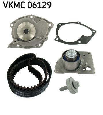 Pompa wody + zestaw paska rozrządu SKF VKMC 06129