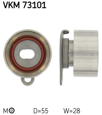 Rolka napinacza, pasek rozrządu SKF vkm 73101