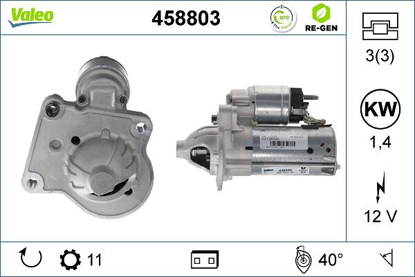 Rozrusznik VALEO 458803