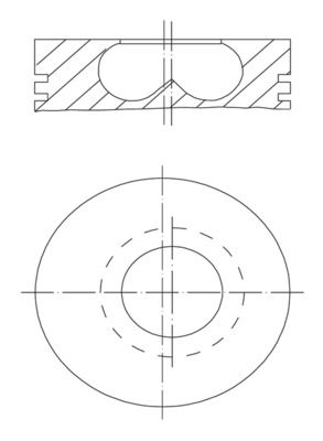 Tłok MAHLE 081PI00123002