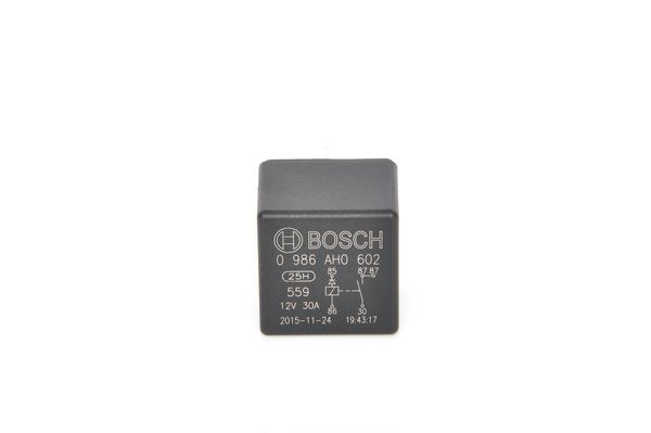 Przekaźnik, prąd pracy BOSCH 0 986 AH0 602