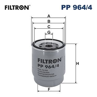 Filtr paliwa FILTRON PP964/4