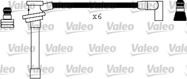 Zestaw przewodów zapłonowych VALEO 346274