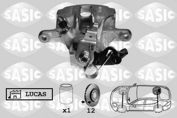 Zacisk hamulca SASIC 6506075