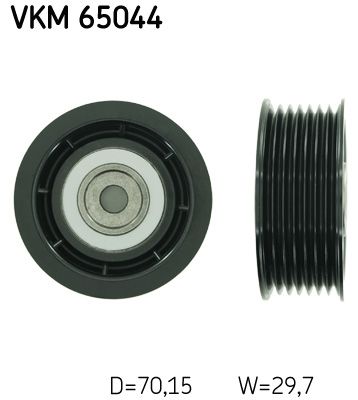 rolka kierunkowa / prowadząca, pasek klinowy zębaty SKF VKM65044