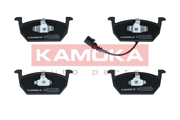 Zestaw klocków hamulcowych, hamulce tarczowe KAMOKA JQ101351