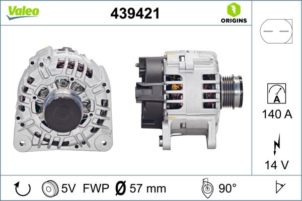 Alternator VALEO 439421