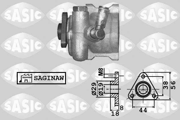 Pompa hydrauliczna, układ kierowniczy SASIC 7076007