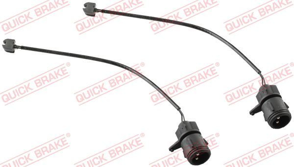Styk ostrzegawczy, zużycie okładzin hamulcowych QUICK BRAKE WS0155A