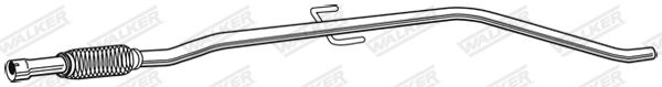 Rura wydechowa WALKER 10478
