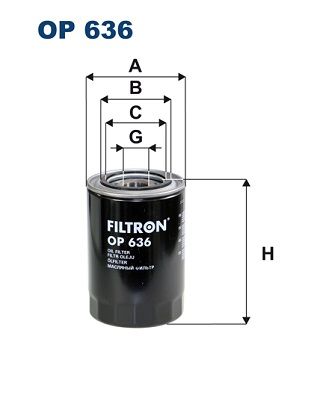 Filtr oleju FILTRON op 636