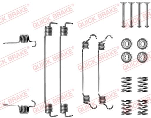 Zestaw akcesoriów, szczęki hamulcowe QUICK BRAKE 105-0784