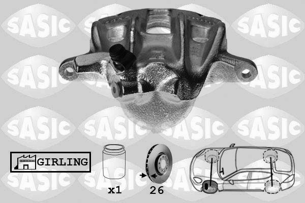 Zacisk hamulca SASIC SCA0076