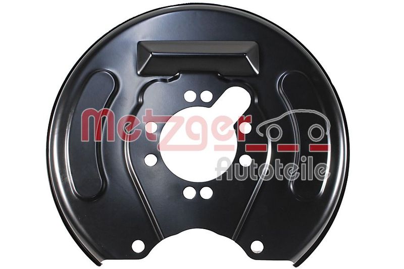 Panel rozbryzgiwujący, tarcza hamulcowa METZGER 6115310