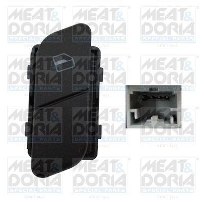 Przełącznik, podnośnik szyby MEAT & DORIA 26147