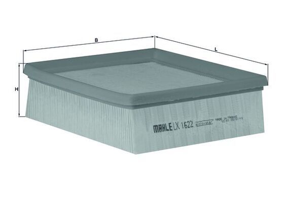 Filtr powietrza KNECHT LX 1622