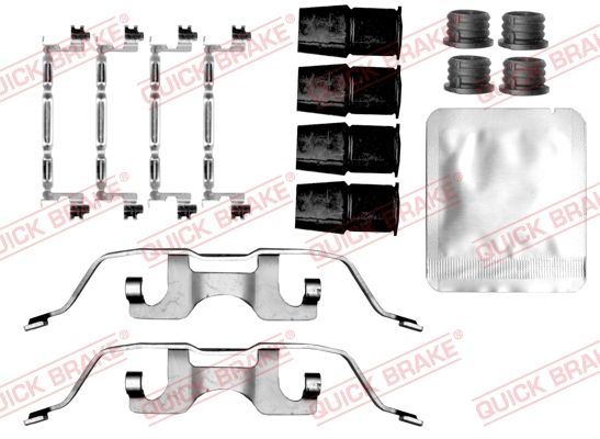 Zestaw akcesoriów, klocki hamulcowe QUICK BRAKE 109-0208