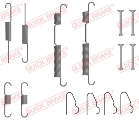 Zestaw akcesoriów, szczęki hamulcowe QUICK BRAKE 105-0054