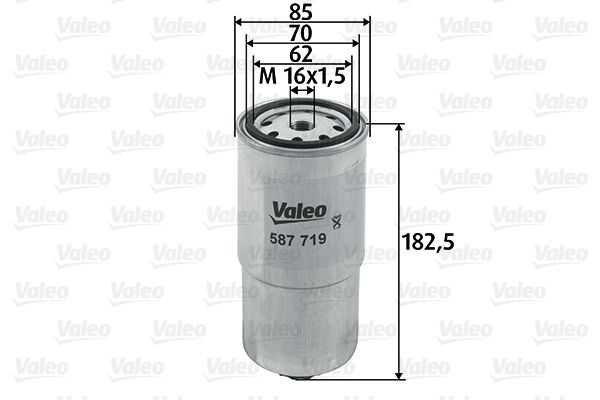 Filtr paliwa VALEO 587719