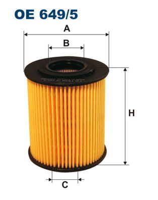 Filtr oleju FILTRON oe 649/5
