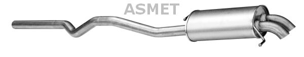 Tłumik końcowy ASMET 04.109