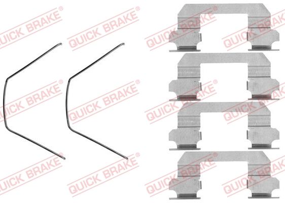 Zestaw akcesoriów, klocki hamulcowe QUICK BRAKE 109-1789