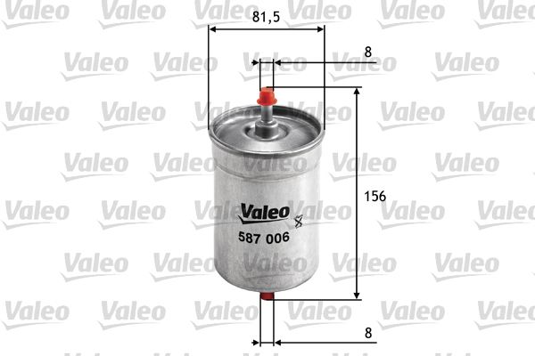 Filtr paliwa VALEO 587006