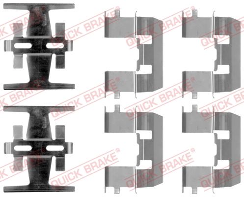 Zestaw akcesoriów, klocki hamulcowe QUICK BRAKE 109-1208