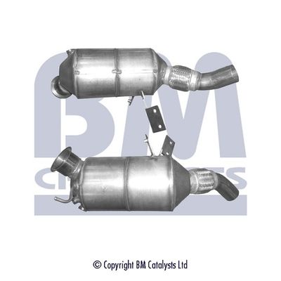 Filtr sadzy / filtr cząstek stałych, układ wydechowy BM CATALYSTS BM11041H