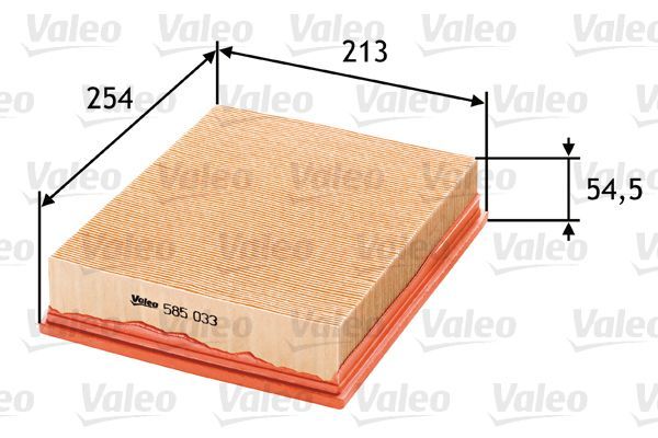 Filtr powietrza VALEO 585033