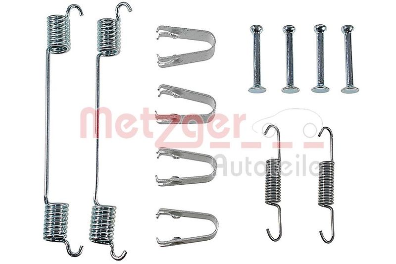 Zestaw akcesoriów, szczęki hamulcowe METZGER 105-0883