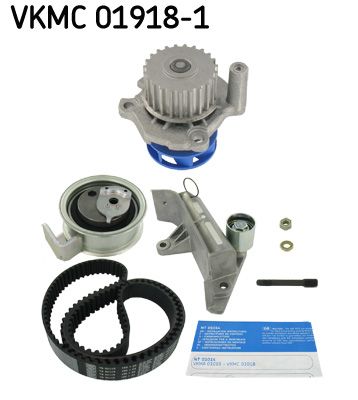 Pompa wody + zestaw paska rozrządu SKF VKMC 01918-1