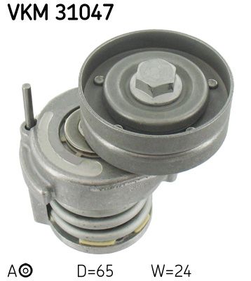 Rolka napinacza, pasek klinowy wielorowkowy SKF VKM 31047