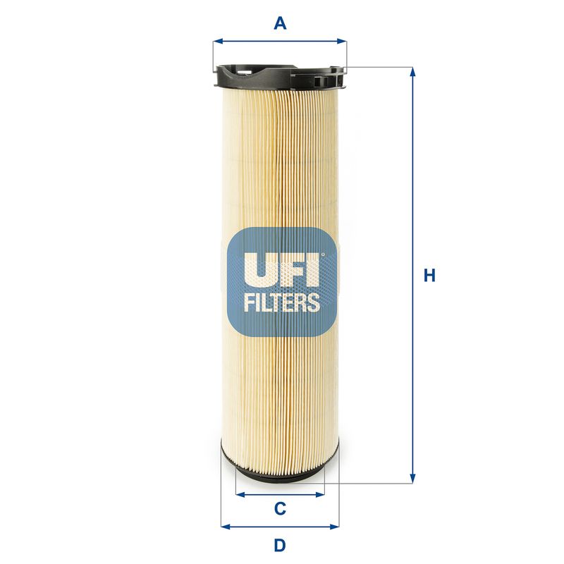 Filtr powietrza UFI 27.585.00