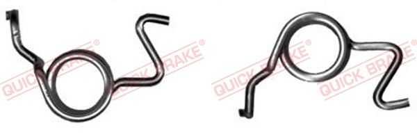 Zestaw naprawczy, dźwignia hamulca postojowego (zacisk) QUICK BRAKE 113-0528