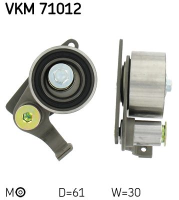 Rolka napinacza, pasek rozrządu SKF vkm 71012