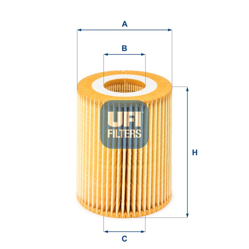 Filtr oleju UFI 25.069.00