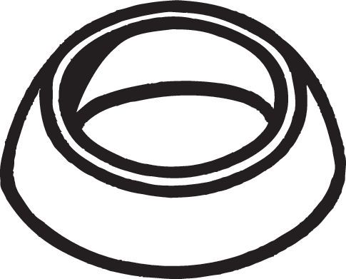 Uszczelka, rura wylotowa BOSAL 256-325