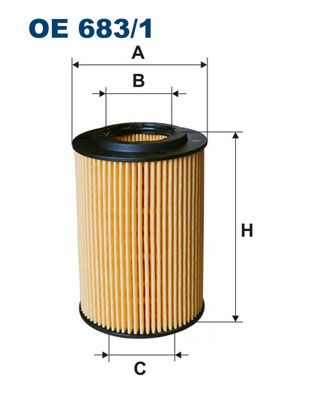 Filtr oleju FILTRON oe 683/1