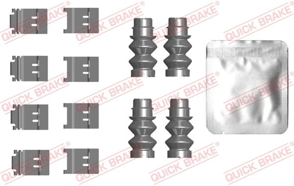 Zestaw akcesoriów, klocki hamulcowe QUICK BRAKE 109-0124