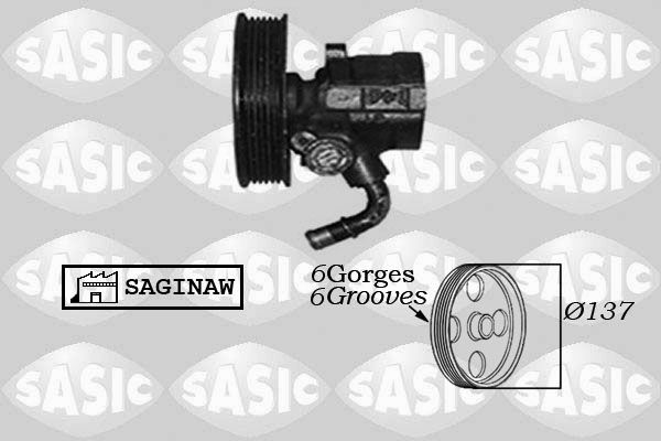 Pompa hydrauliczna, układ kierowniczy SASIC 7076027