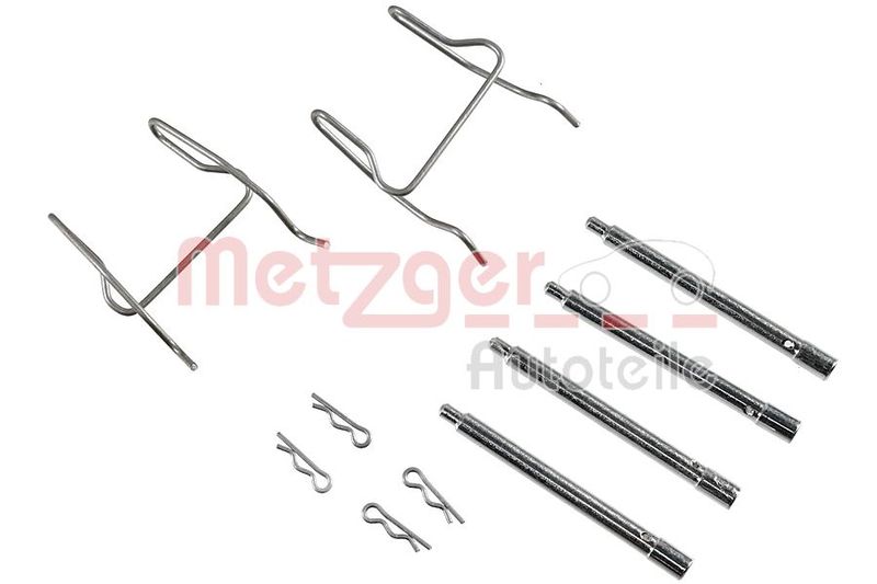 Zestaw akcesoriów, klocki hamulcowe METZGER 109-1149