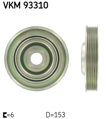 Koło pasowe, wał korbowy SKF VKM 93310
