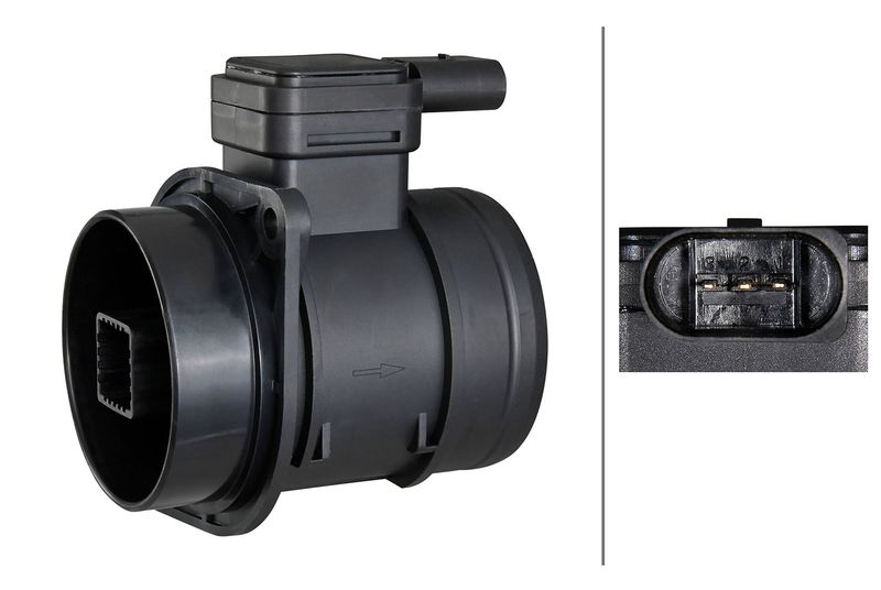 Przepływomierz masowy powietrza HELLA 8ET358095-061
