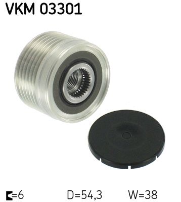 Alternator - sprzęgło jednokierunkowe SKF VKM03301
