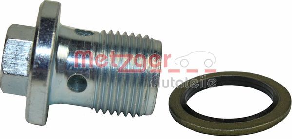 Korek spustowy oleju, miska olejowa METZGER 8030042