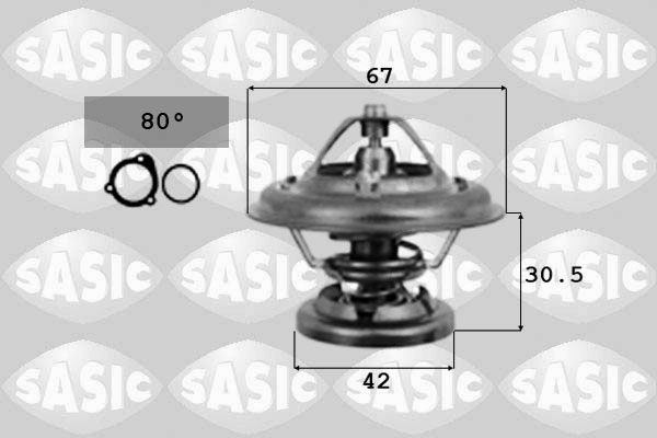 Termostat, płyn chłodzący SASIC 9000369
